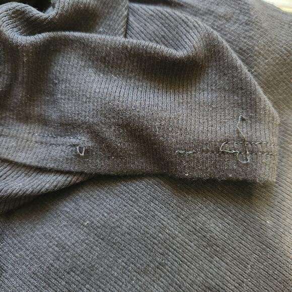 ATM Anthony Thomas Melillo Modal Rib Wrestler Tank Black Women's Medium FLAW - Picture 11 of 12